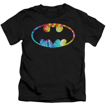DC Batman Tie Dye Batman Logo - Kid's T-Shirt Kid's T-Shirt (Ages 4-7) Batman   