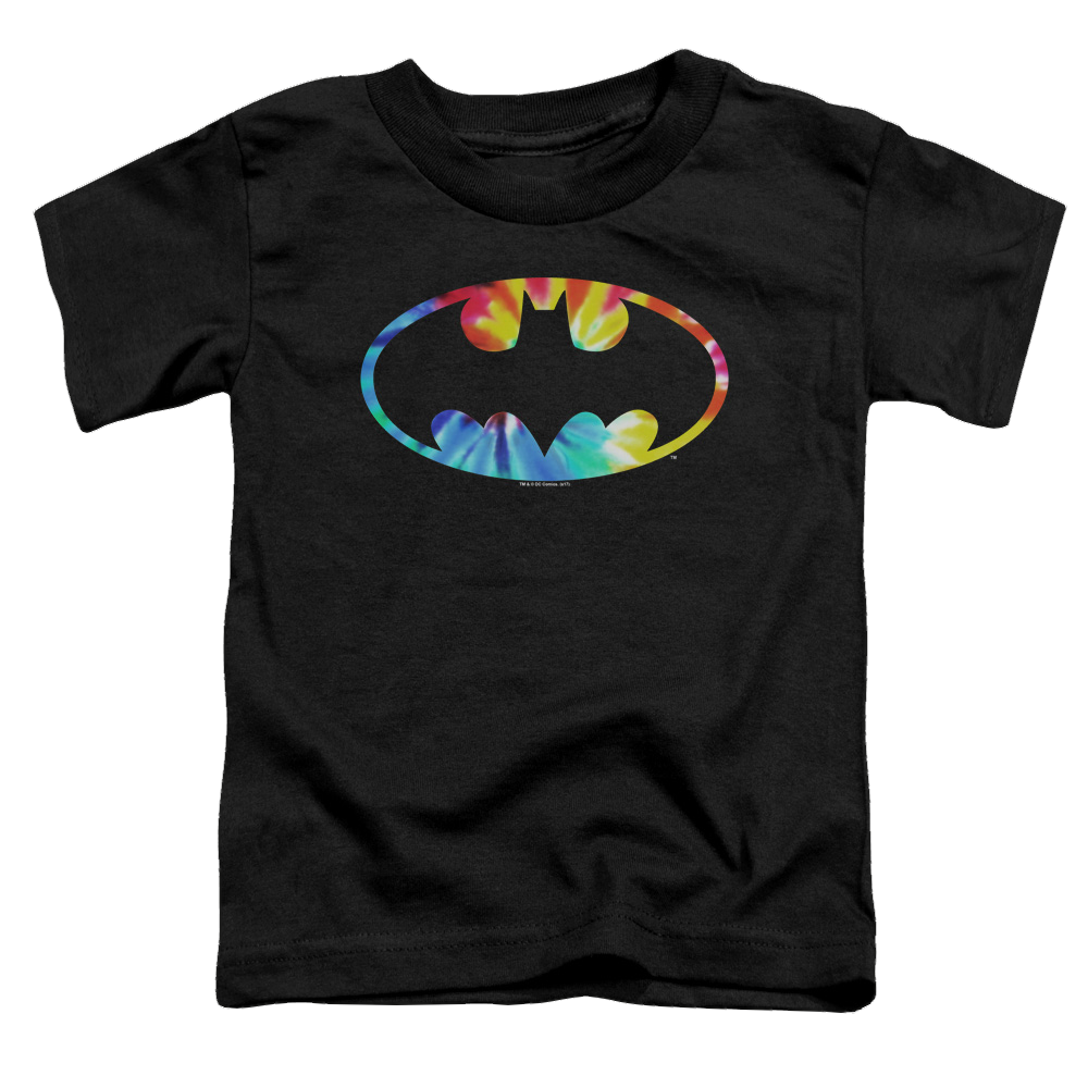 DC Batman Tie Dye Batman Logo - Toddler T-Shirt Toddler T-Shirt Batman   
