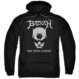 Batman Black Metal Batman - Pullover Hoodie Pullover Hoodie Batman   
