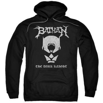 Batman Black Metal Batman - Pullover Hoodie Pullover Hoodie Batman   
