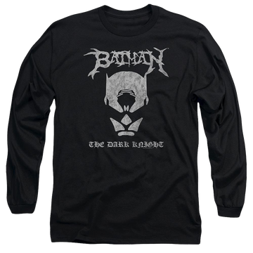 Batman Black Metal Batman - Men's Long Sleeve T-Shirt Men's Long Sleeve T-Shirt Batman   