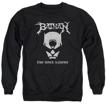 Batman Black Metal Batman - Men's Crewneck Sweatshirt Men's Crewneck Sweatshirt Batman   