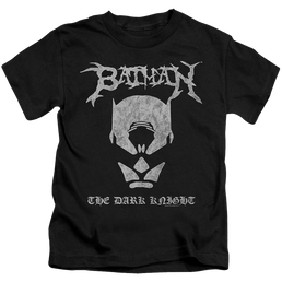DC Batman Black Metal Batman - Kid's T-Shirt Kid's T-Shirt (Ages 4-7) Batman   