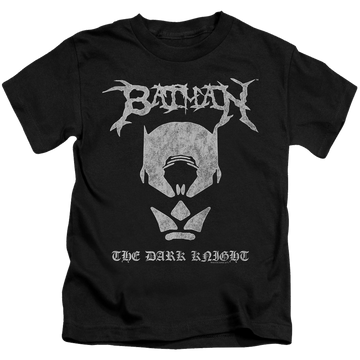 DC Batman Black Metal Batman - Kid's T-Shirt Kid's T-Shirt (Ages 4-7) Batman   