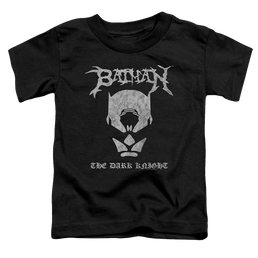 DC Batman Black Metal Batman - Toddler T-Shirt Toddler T-Shirt Batman   