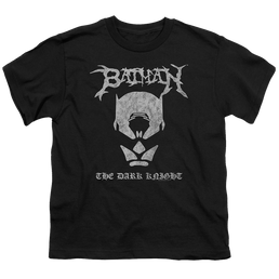 DC Batman Black Metal Batman - Youth T-Shirt Youth T-Shirt (Ages 8-12) Batman   