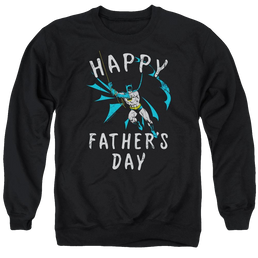 Batman Fathers Day - Men's Crewneck Sweatshirt Men's Crewneck Sweatshirt Batman   