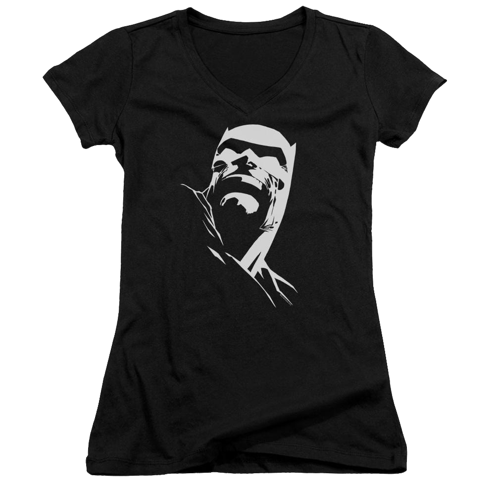 Batman Dkr Head - Juniors V-Neck T-Shirt Juniors V-Neck T-Shirt Batman   