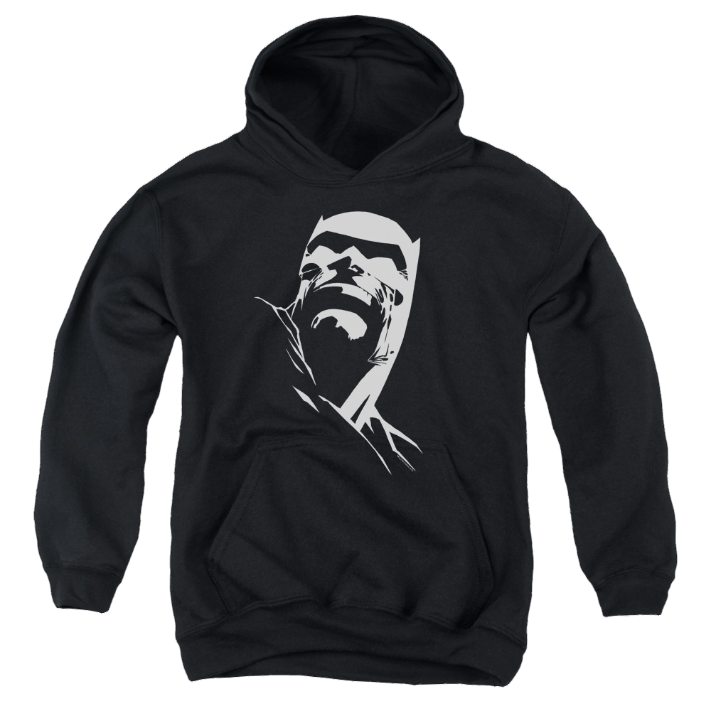 DC Batman Dkr Head - Youth Hoodie Youth Hoodie (Ages 8-12) Batman   