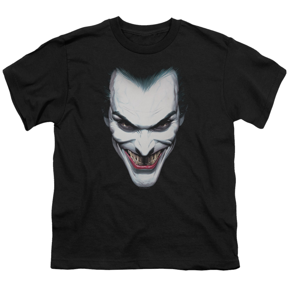 Joker, The Joker Portrait - Youth T-Shirt Youth T-Shirt (Ages 8-12) Joker   