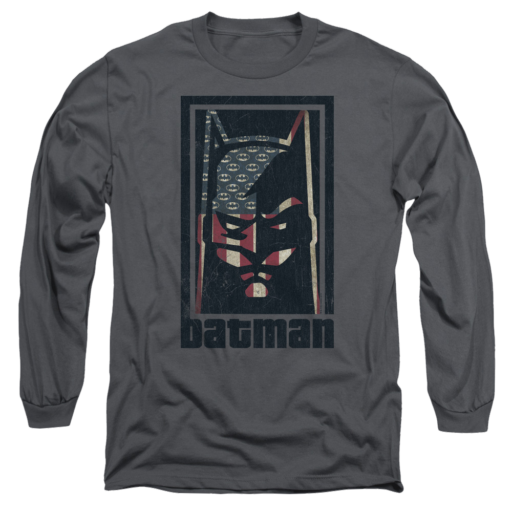 Batman American Batman - Men's Long Sleeve T-Shirt Men's Long Sleeve T-Shirt Batman   