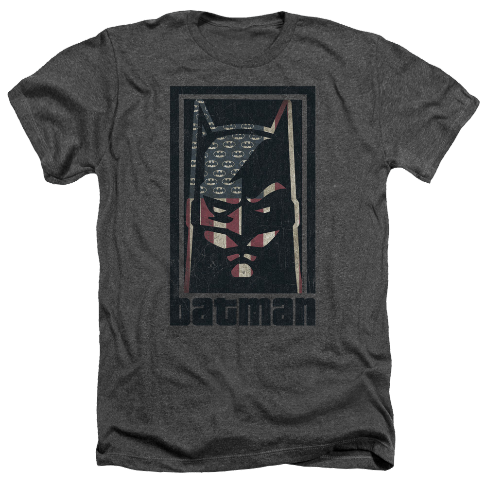 Batman American Batman - Men's Heather T-Shirt Men's Heather T-Shirt Batman   