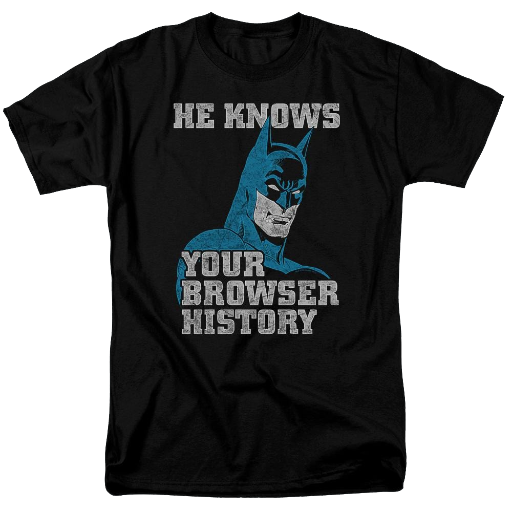Batman Batman Knows - Men's Regular Fit T-Shirt Men's Regular Fit T-Shirt Batman   