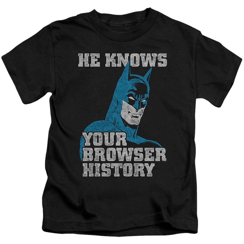 DC Batman Batman Knows - Kid's T-Shirt Kid's T-Shirt (Ages 4-7) Batman   