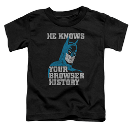 DC Batman Batman Knows - Toddler T-Shirt Toddler T-Shirt Batman   