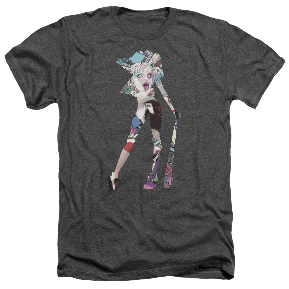 Harley Quinn Scene Inside - Men's Heather T-Shirt Men's Heather T-Shirt Harley Quinn   