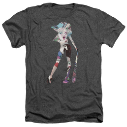 Harley Quinn Scene Inside - Men's Heather T-Shirt Men's Heather T-Shirt Harley Quinn   
