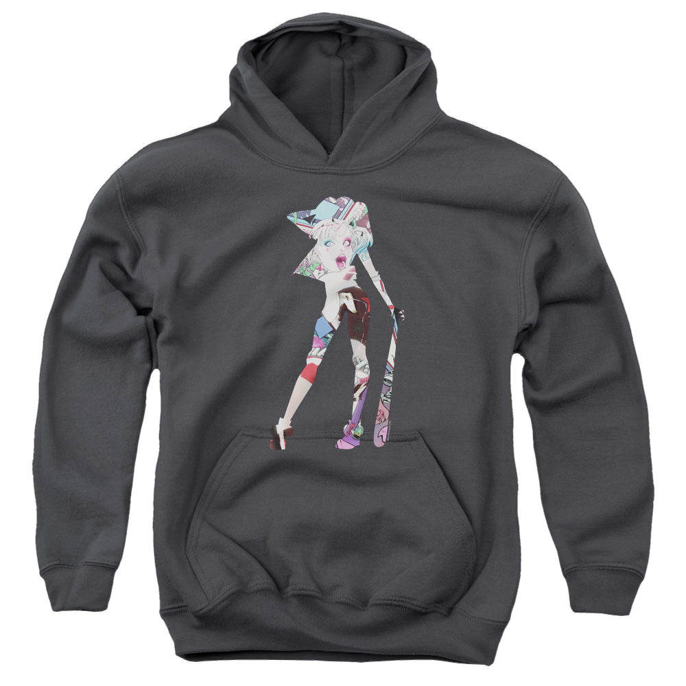 Harley Quinn Scene Inside - Youth Hoodie Youth Hoodie (Ages 8-12) Harley Quinn   