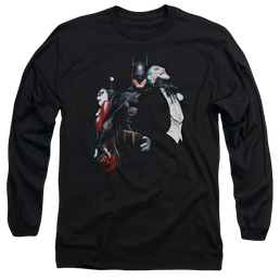 Batman Joker Harley Choke - Men's Long Sleeve T-Shirt Men's Long Sleeve T-Shirt Harley Quinn   