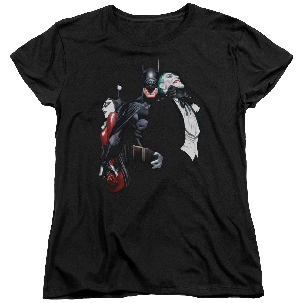 Batman Joker Harley Choke - Women's T-Shirt Women's T-Shirt Harley Quinn   