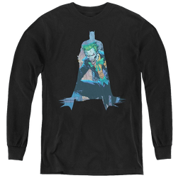 Dc Batman Scene Inside - Youth Long Sleeve T-Shirt Youth Long Sleeve T-Shirt Batman   