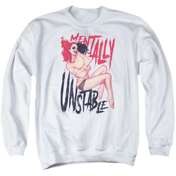 Batman Unstable - Men's Crewneck Sweatshirt Men's Crewneck Sweatshirt Harley Quinn   