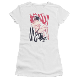 Batman Unstable - Juniors T-Shirt Juniors T-Shirt Harley Quinn   