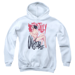 Harley Quinn Unstable - Youth Hoodie Youth Hoodie (Ages 8-12) Harley Quinn   