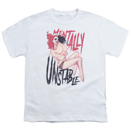 Harley Quinn Unstable - Youth T-Shirt Youth T-Shirt (Ages 8-12) Harley Quinn   