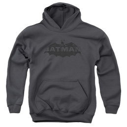 DC Batman Newsprint Logo - Youth Hoodie Youth Hoodie (Ages 8-12) Batman   