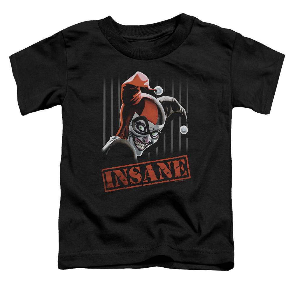 Harley Quinn Insane - Toddler T-Shirt Toddler T-Shirt Harley Quinn   