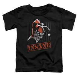 Harley Quinn Insane - Toddler T-Shirt Toddler T-Shirt Harley Quinn   