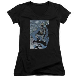 Batman Seurbat - Juniors V-Neck T-Shirt Juniors V-Neck T-Shirt Batman   