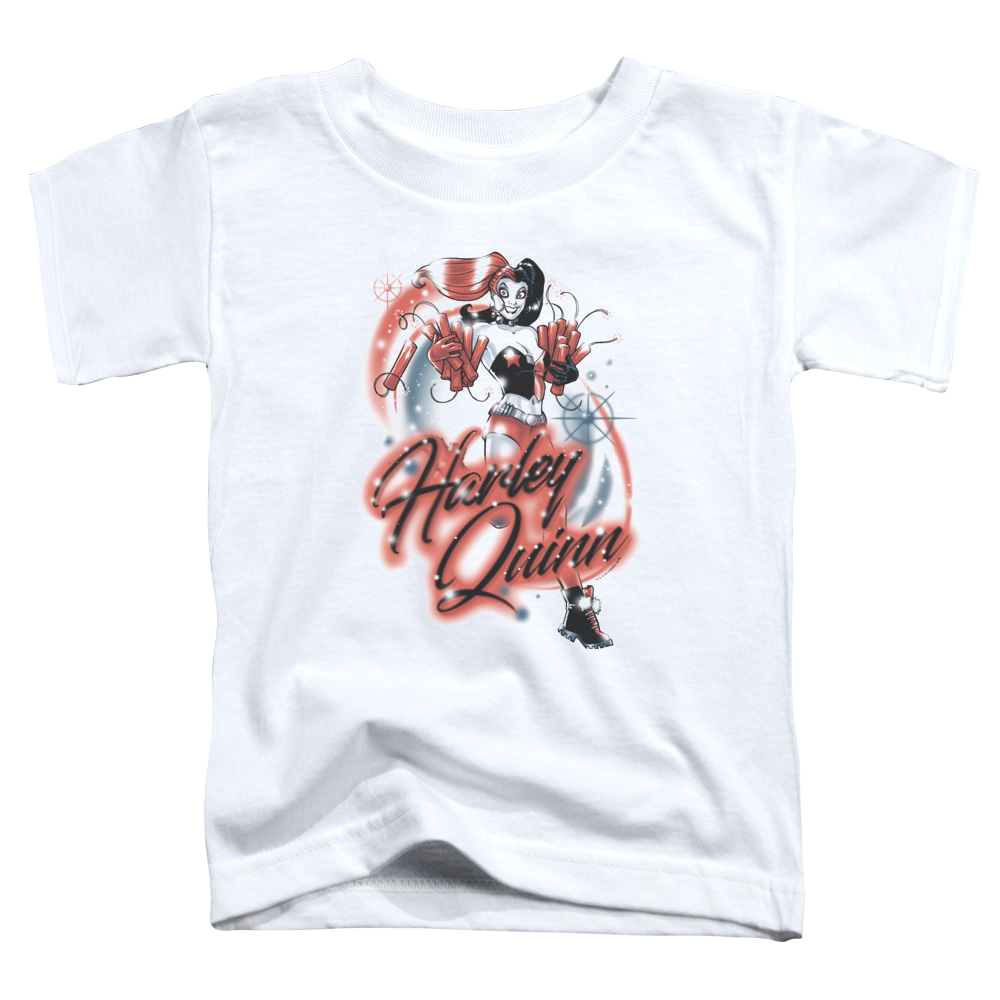 Harley Quinn Harley Airbrush - Kid's T-Shirt Kid's T-Shirt (Ages 4-7) Harley Quinn   