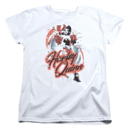 Batman Harley Airbrush - Women's T-Shirt Women's T-Shirt Harley Quinn   