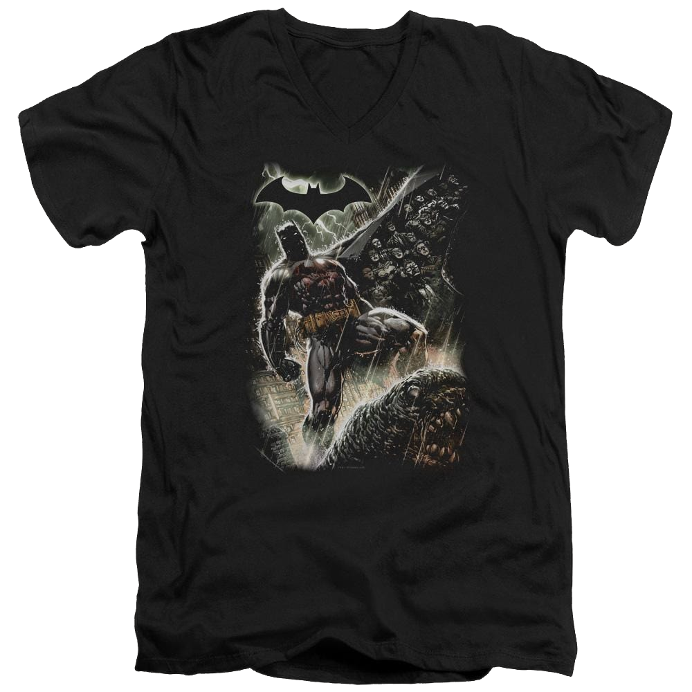 Batman Family - Men's V-Neck T-Shirt Men's V-Neck T-Shirt Batman   