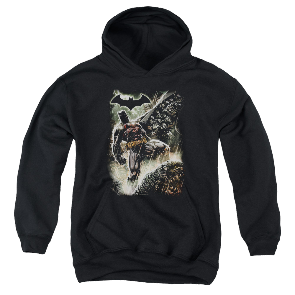DC Batman Family - Youth Hoodie Youth Hoodie (Ages 8-12) Batman   