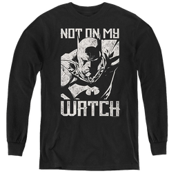 Dc Batman Watch - Youth Long Sleeve T-Shirt Youth Long Sleeve T-Shirt Batman   