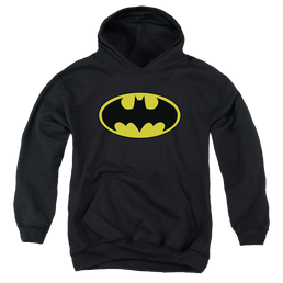 DC Batman Batman Classic Logo - Youth Hoodie Youth Hoodie (Ages 8-12) Batman   
