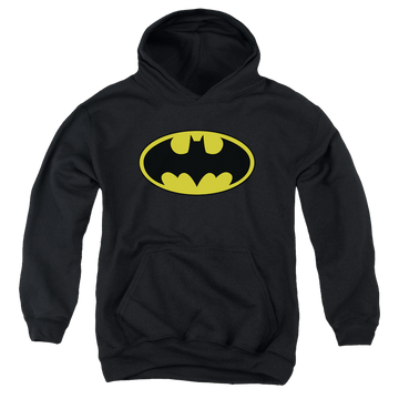 DC Batman Batman Classic Logo - Youth Hoodie Youth Hoodie (Ages 8-12) Batman   