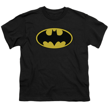 DC Batman Batman Classic Logo - Youth T-Shirt Youth T-Shirt (Ages 8-12) Batman   