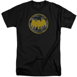 DC Batman Vintage Symbol Collage - Men's Tall Fit T-Shirt Men's Tall Fit T-Shirt Batman   