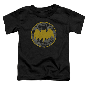 DC Batman Vintage Symbol Collage - Toddler T-Shirt Toddler T-Shirt Batman   