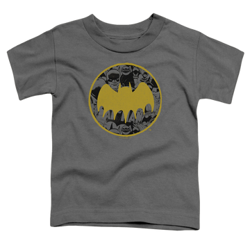 DC Batman Vintage Symbol Collage - Kid's T-Shirt Kid's T-Shirt (Ages 4-7) Batman   