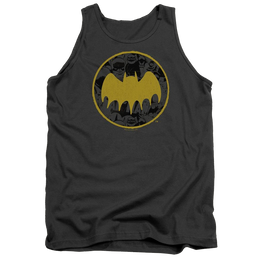 Dc Batman Vintage Symbol Collage - Men's Tank Top Men's Tank Batman   