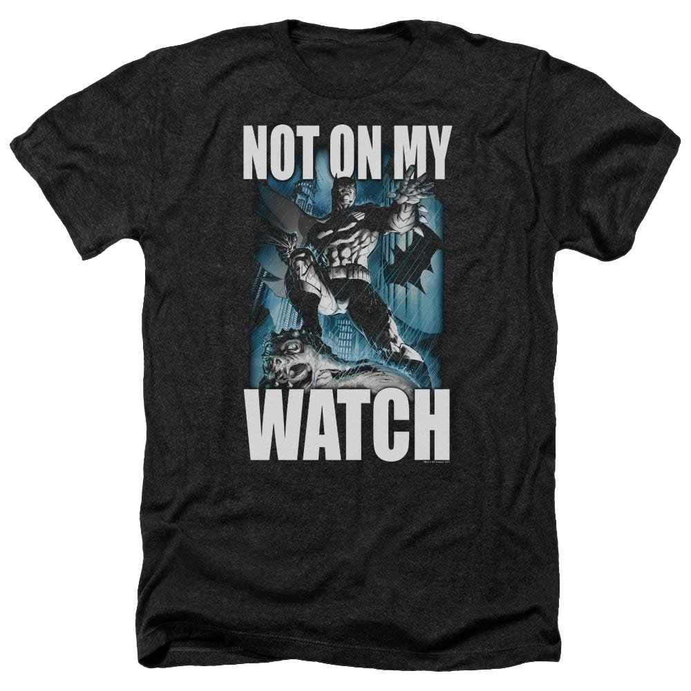 Batman Not On My Watch - Men's Heather T-Shirt Men's Heather T-Shirt Batman   
