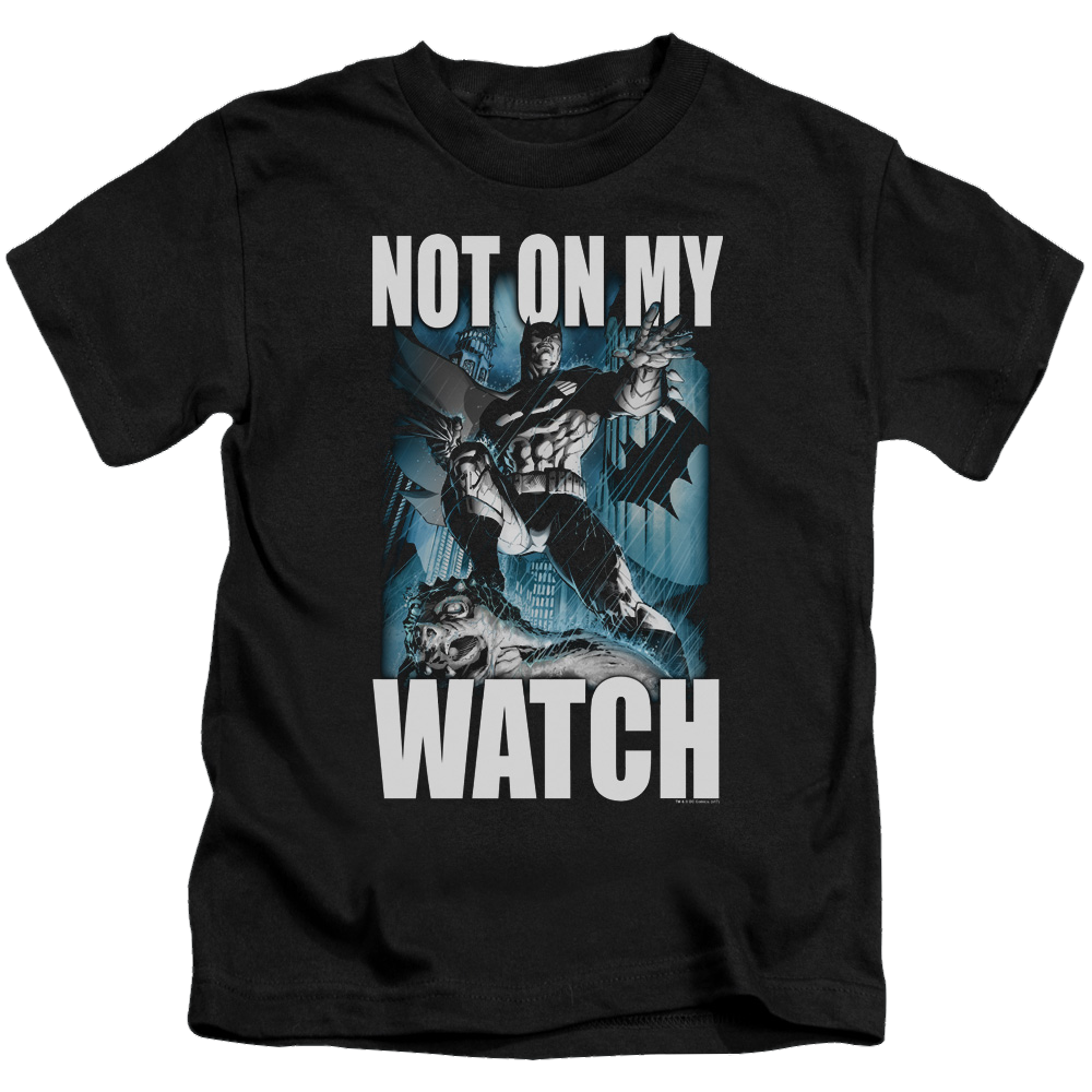 DC Batman Not On My Watch - Kid's T-Shirt Kid's T-Shirt (Ages 4-7) Batman   