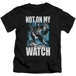 DC Batman Not On My Watch - Kid's T-Shirt Kid's T-Shirt (Ages 4-7) Batman   