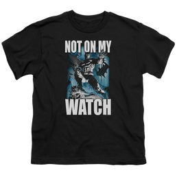 DC Batman Not On My Watch - Youth T-Shirt Youth T-Shirt (Ages 8-12) Batman   