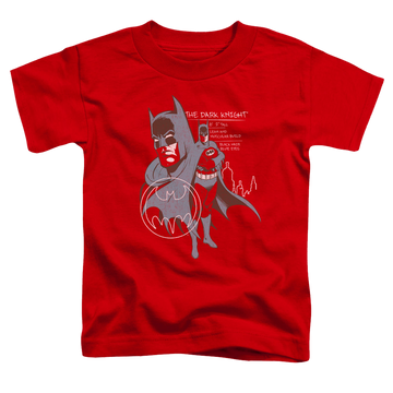 DC Batman Lean And Muscular - Kid's T-Shirt Kid's T-Shirt (Ages 4-7) Batman   